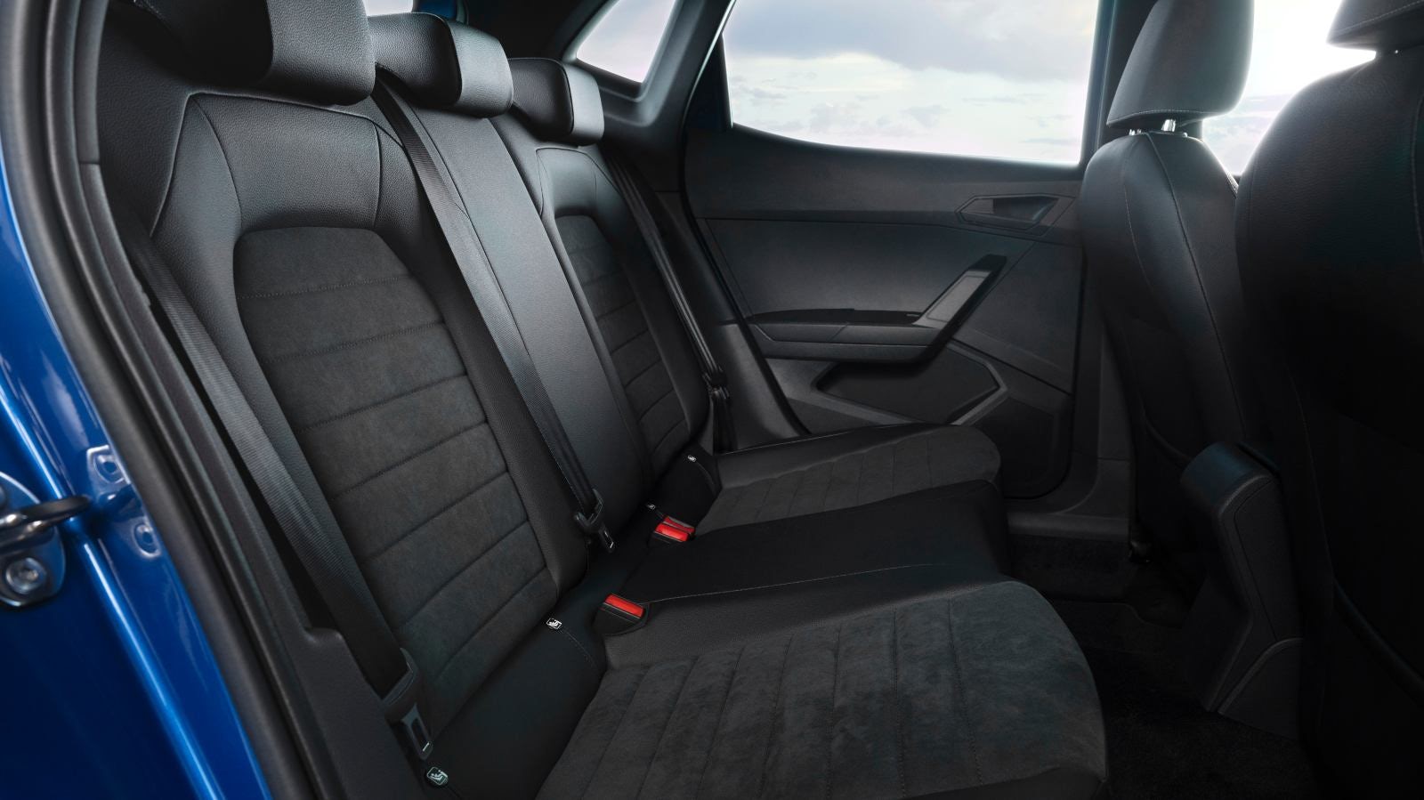 Asientos traseros SEAT Ibiza 2021 azul zafiro