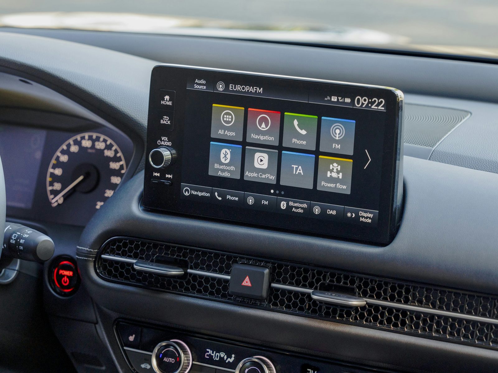 Honda ZR-V Interior Equipamiento