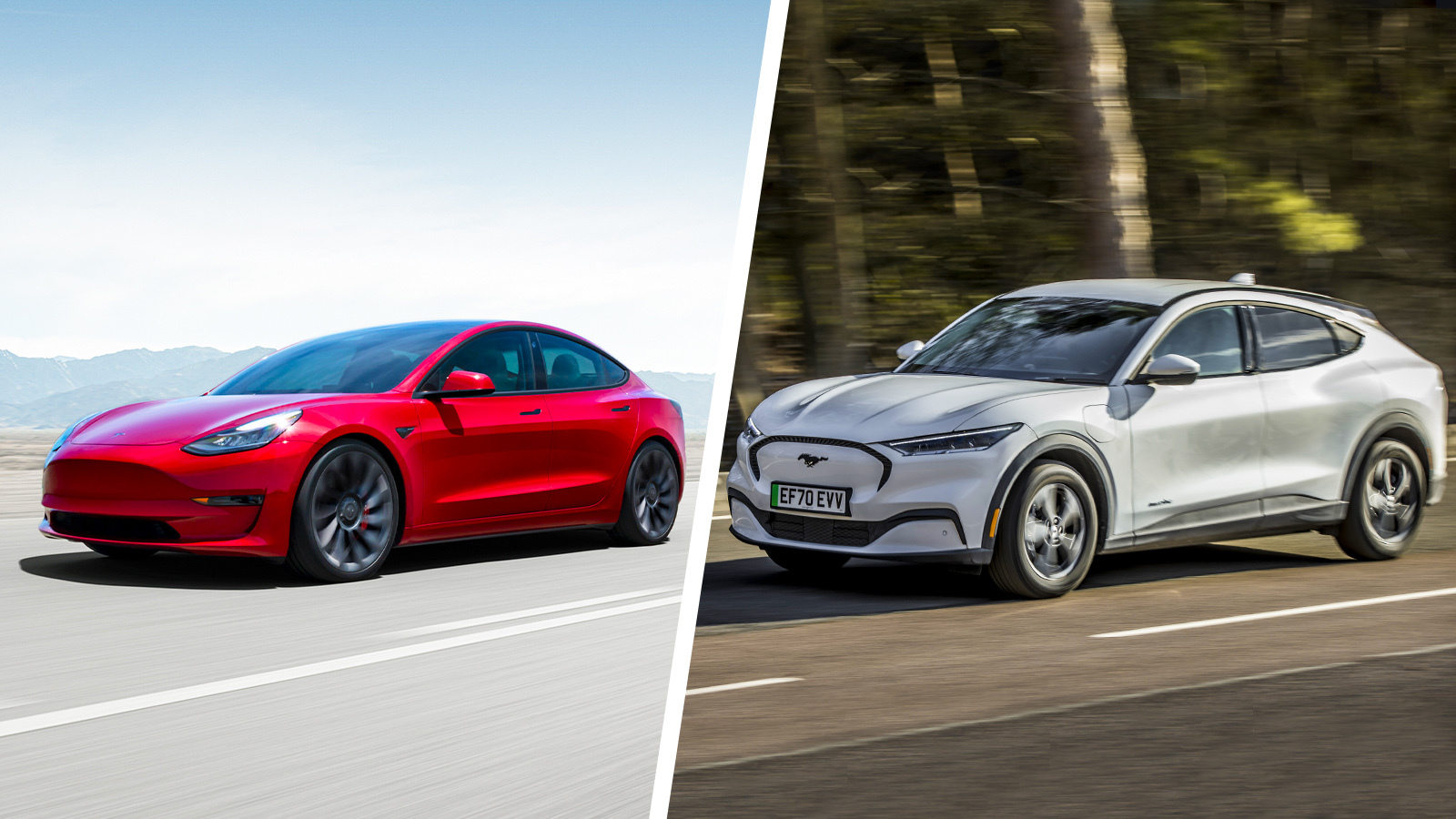 Comparativa: Tesla Model 3 vs Ford Mustang Mach-E ¿cuál es mejor?