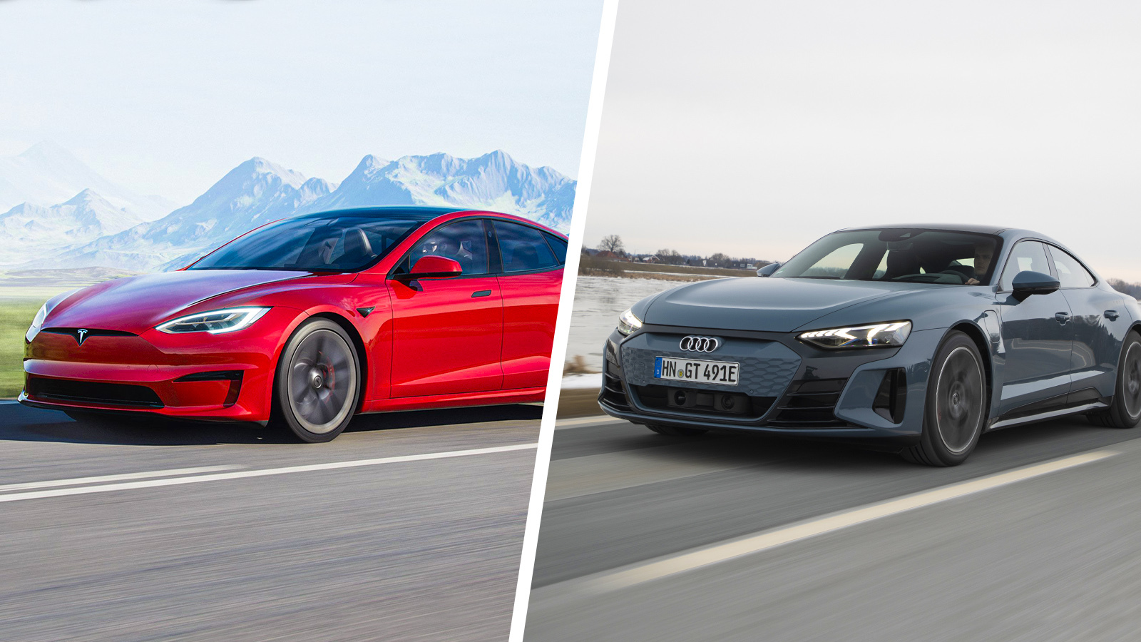 Comparativa Tesla Model S Vs Audi E Tron Gt Cu L Es Mejor Carwow