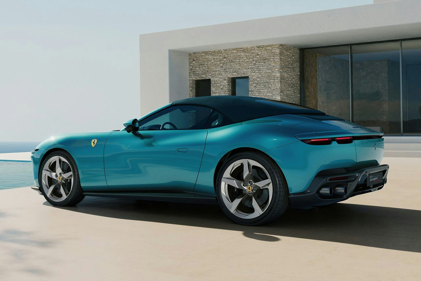 Ferrari Amaldi Spider foto exterior estática