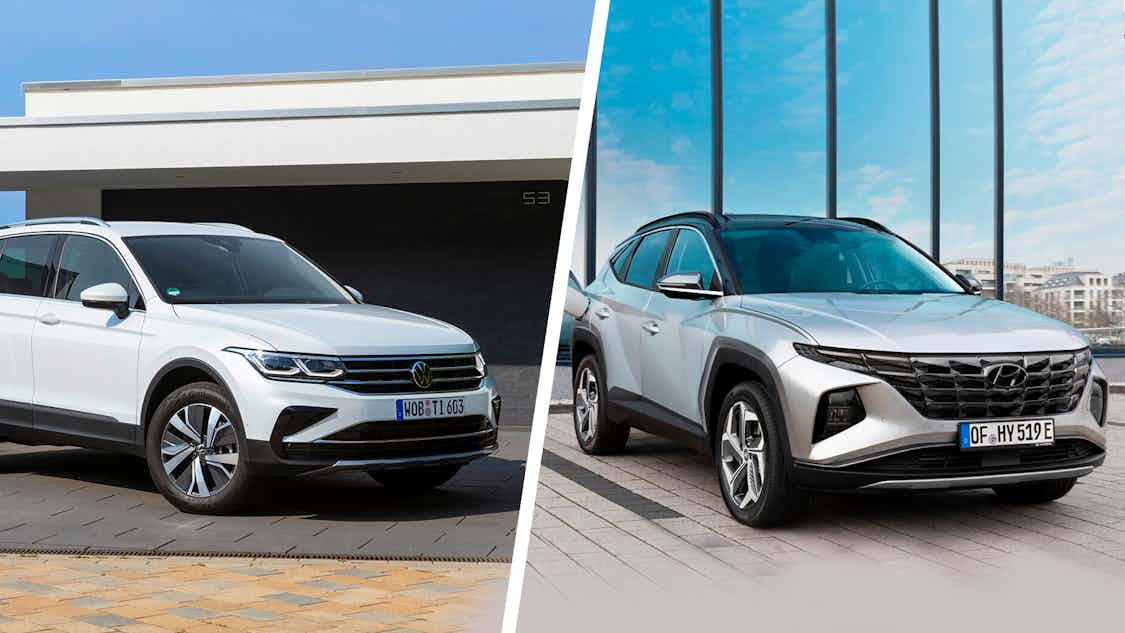 Comparativa entre Hyundai Tucson PHEV y Volkswagen Tiguan eHybrid carwow