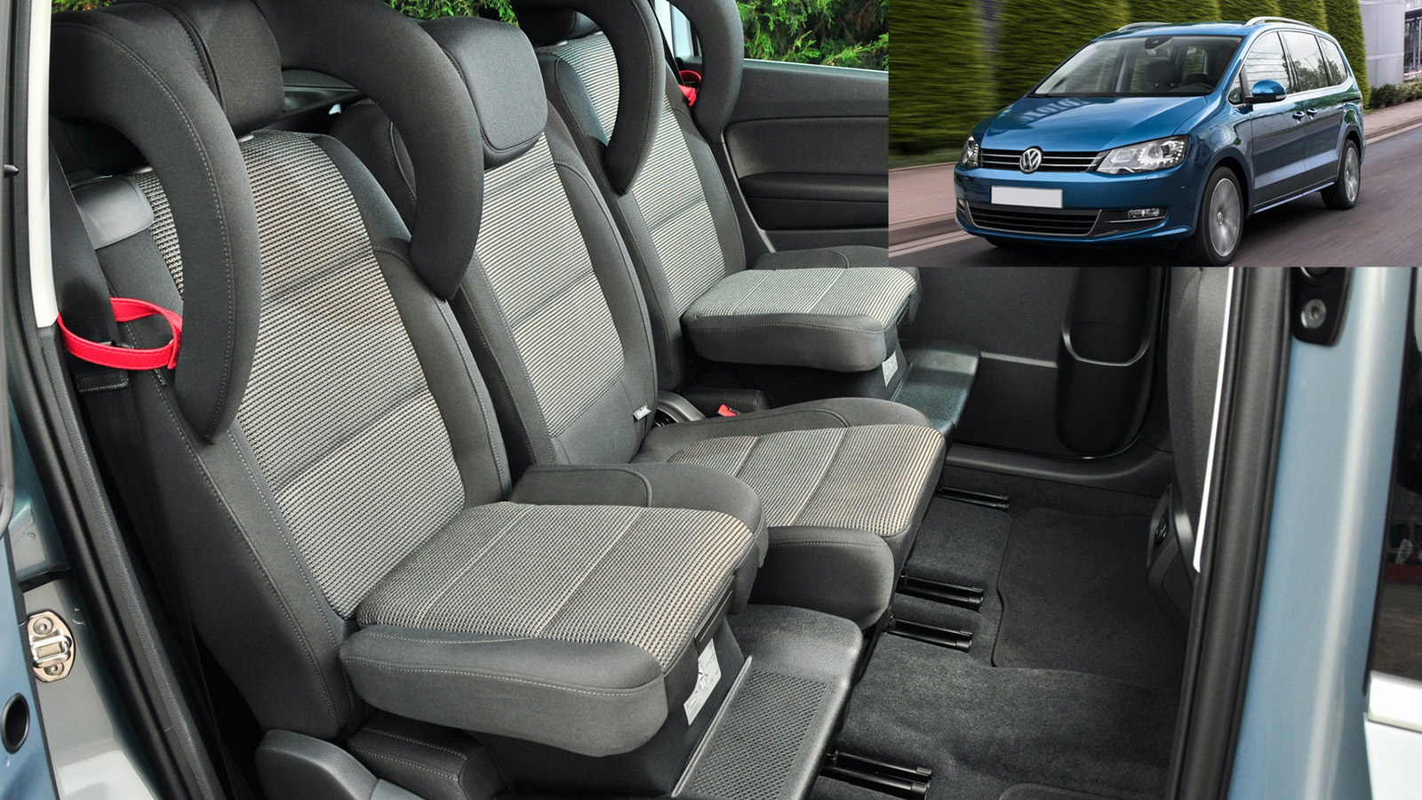 Los mejores coches con 3 asientos independientes en sus plazas traseras
